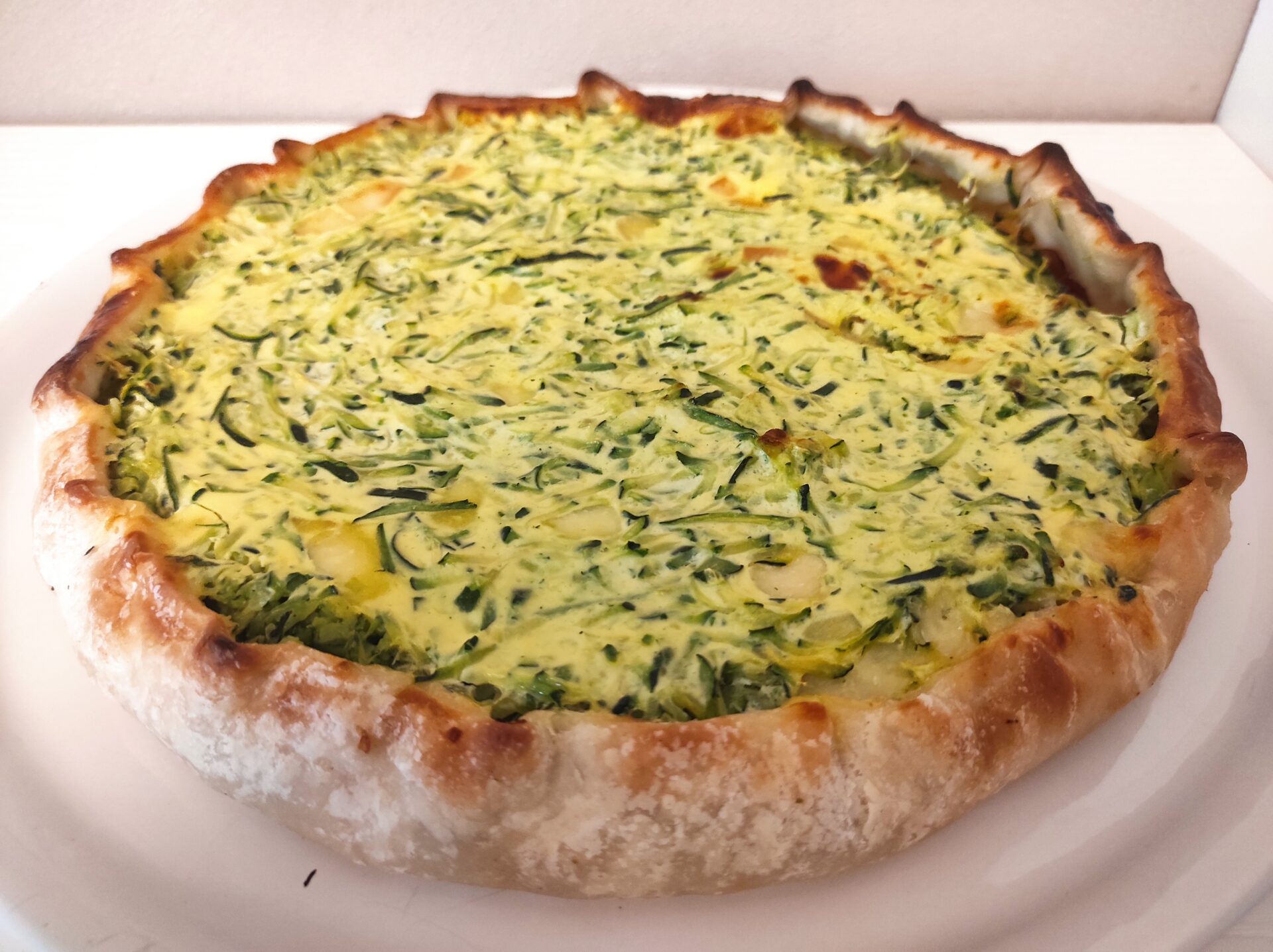 torta salata zucchine speck e scamorza