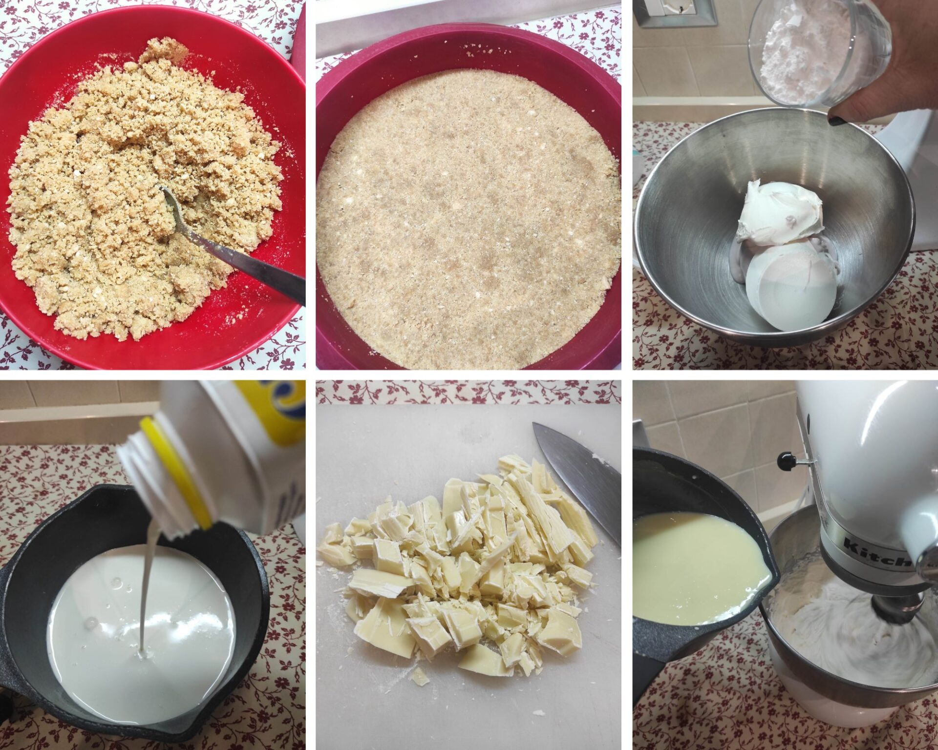 sbriciolata ricotta e fragole