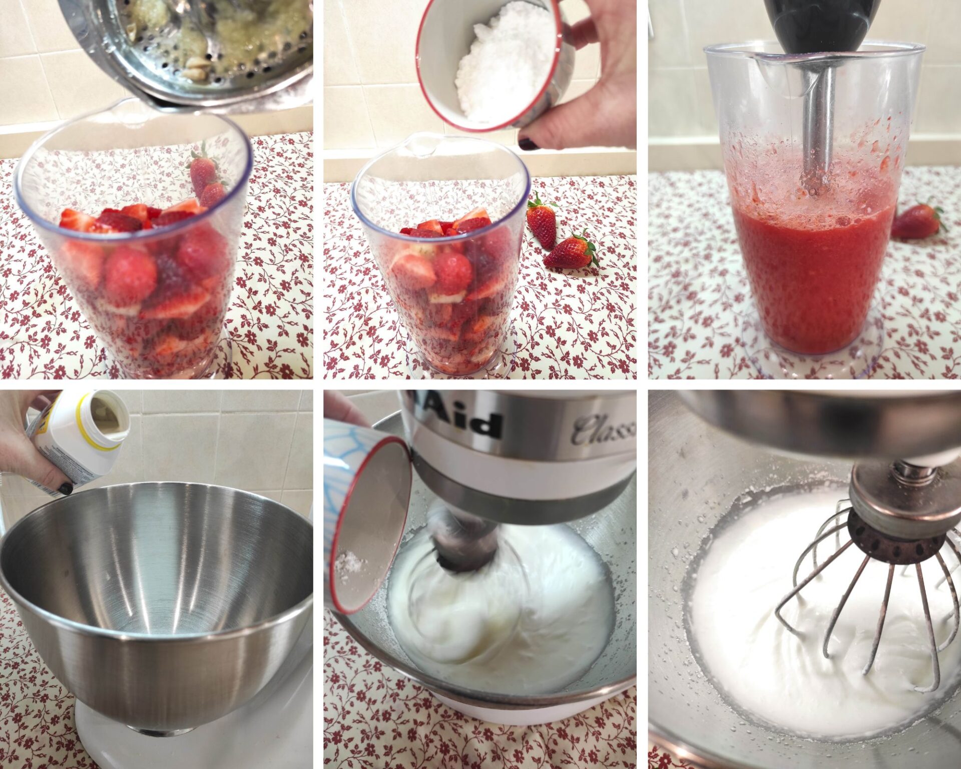 passaggi torta ai frutti di bosco e mascarpone