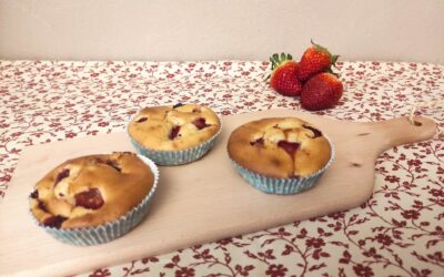 Muffin alle fragole senza glutine